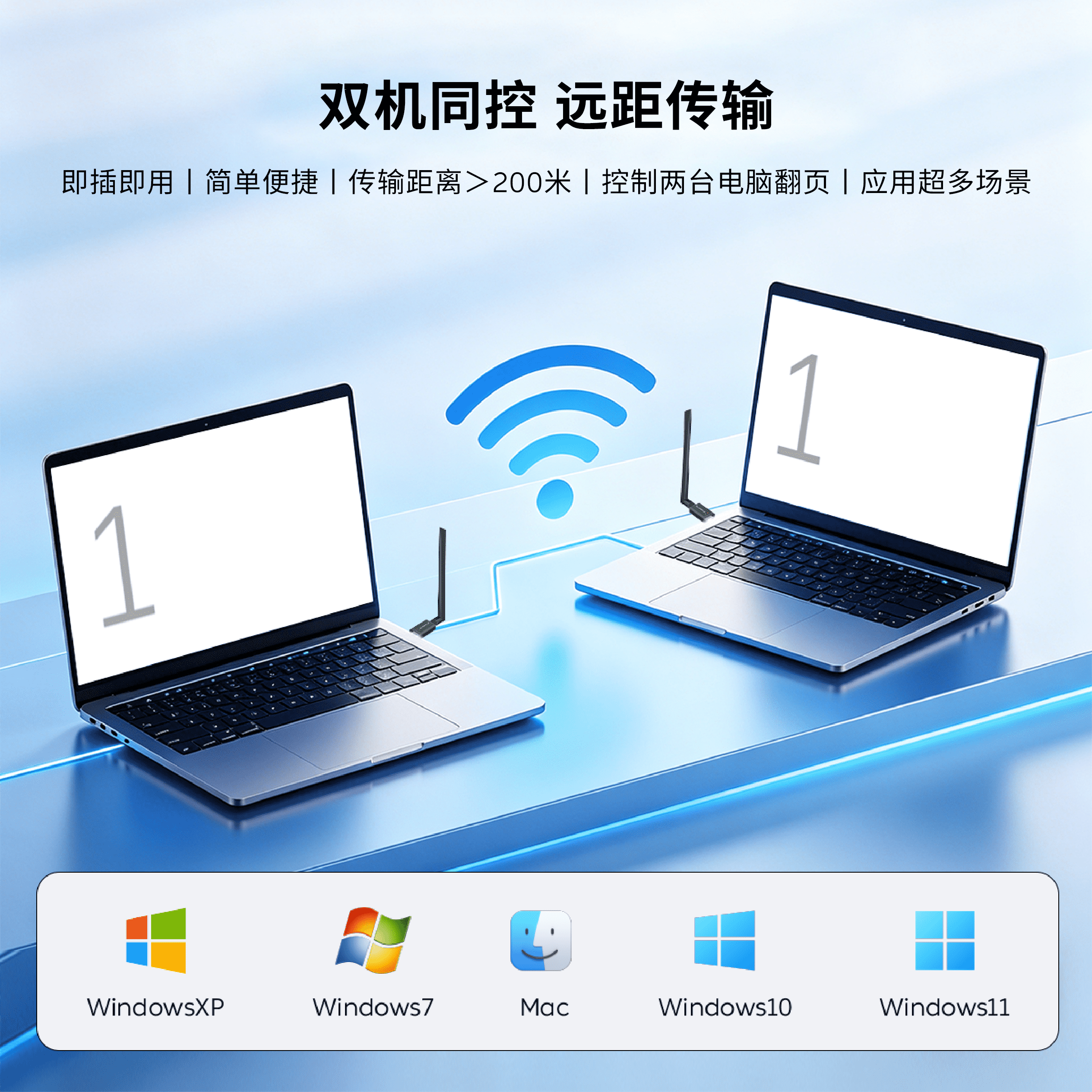 SuperCue Dual 翻页器遥控器侧面